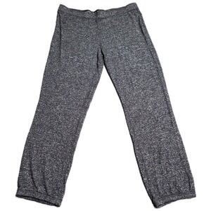 American Eagle Outfitters Marl Knit Jogger Lounge Pants Women's Size L Gray